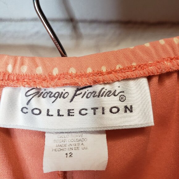 Cute Vintage 90s Y2K Giorgio Fiorelli 2 Piece Pink Blazer with Skirt Set L 12 - Picture 7 of 7